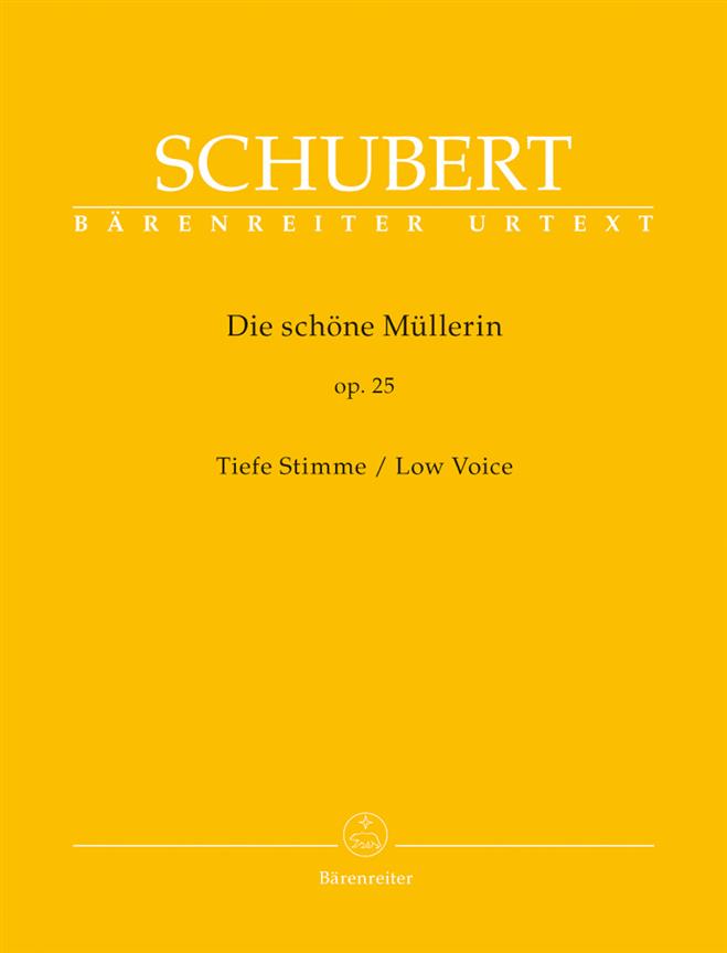 Franz Schubert: Die Schöne Müllerin Op. 25 (Alt, Piano)