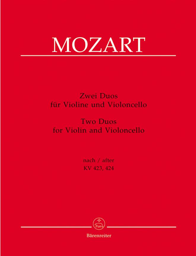 Mozart: Zwei Duos for Violine und Violoncello