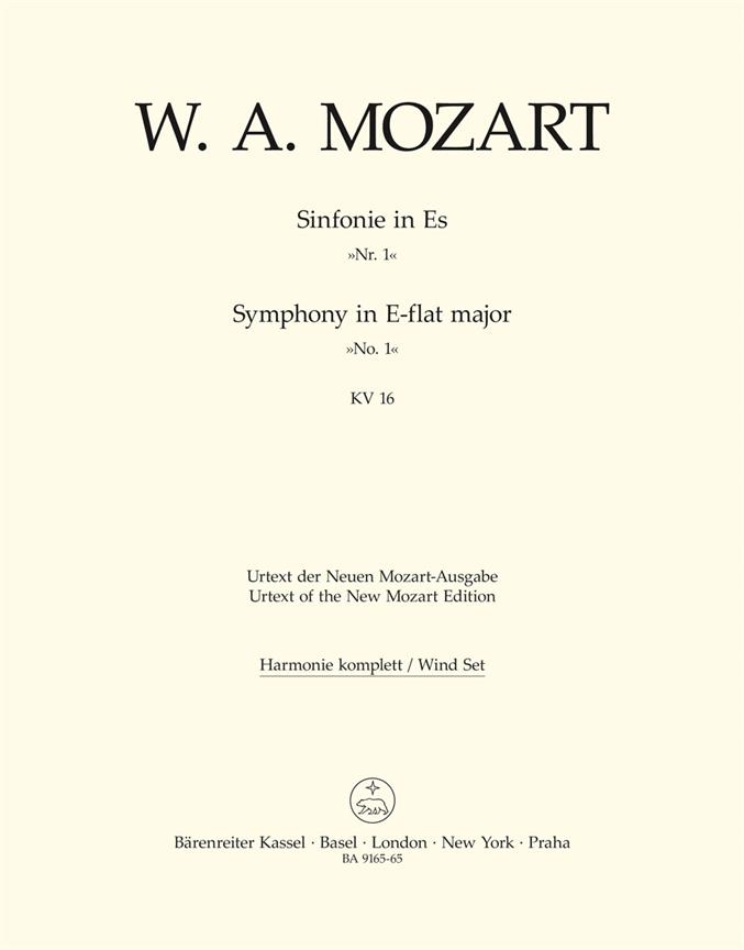 Mozart: Symphony no. 1 E-flat major K. 16 (Windset)