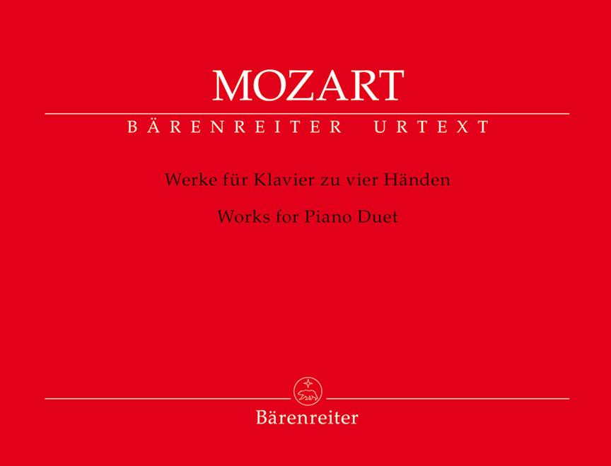 Mozart: Werke fur Klavier zu vier Händen