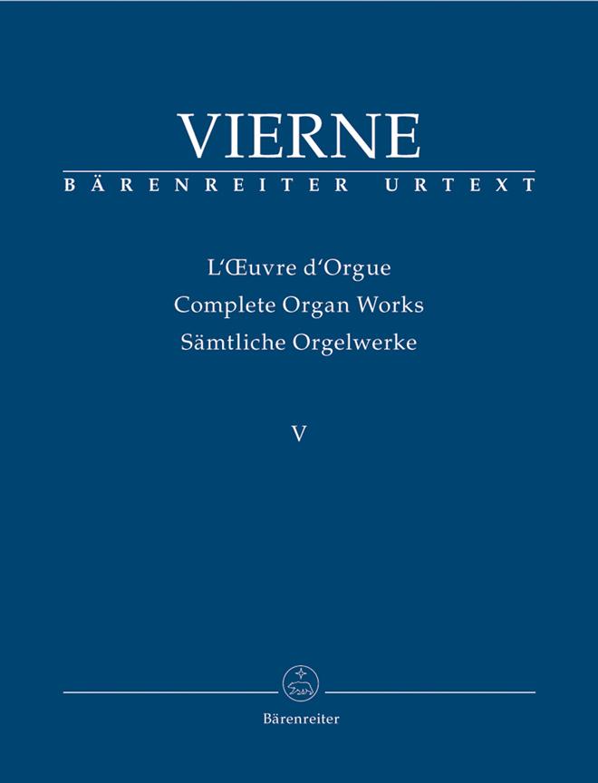Louis Vierne: Symphonie no. 5 Op. 47