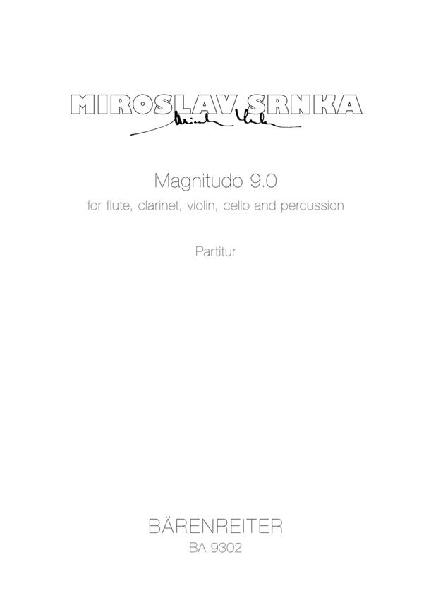 Miroslav Srnka: Magnitudo 9,0