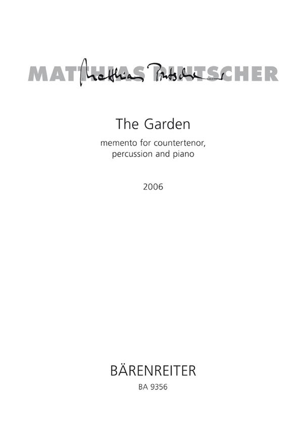 Matthias Pintscher: The Garden