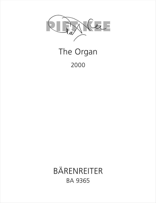 Piet Kee: The Organ