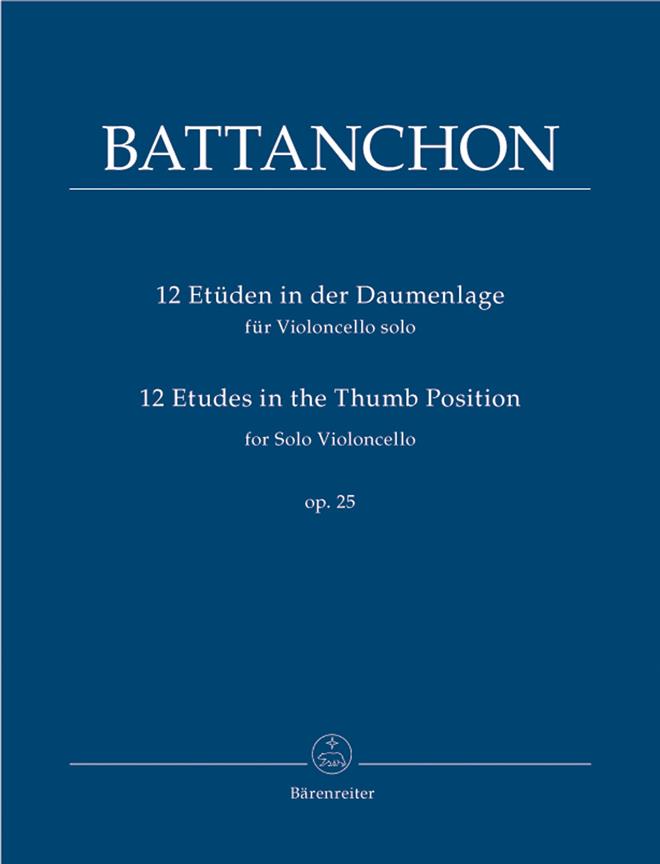 Felix Battanchon: 12 Etudes Op.25