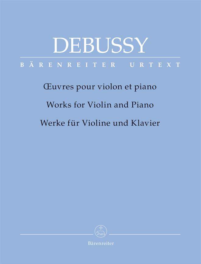 Oeuvres Pour Violon et Piano