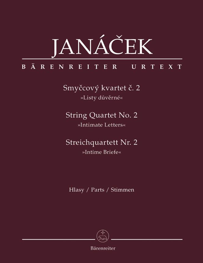 Janacek: Streichquartett Nr. 2 Intimate Letters