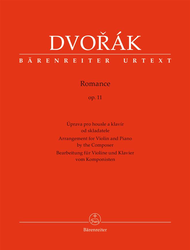 Dvorak: Romance in F minor for Violin and Piano op. 11