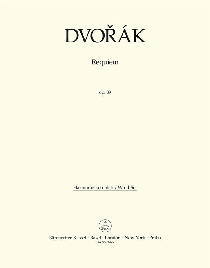 Dvorak: Requiem op. 89 (Set)