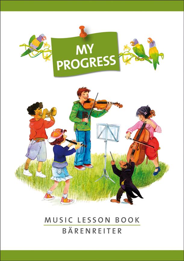 My Progress Music Lesson Book