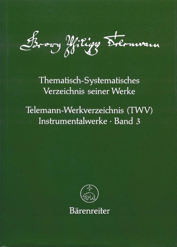 Thematisch-Systematisches Verzeichnis -Band 1-3