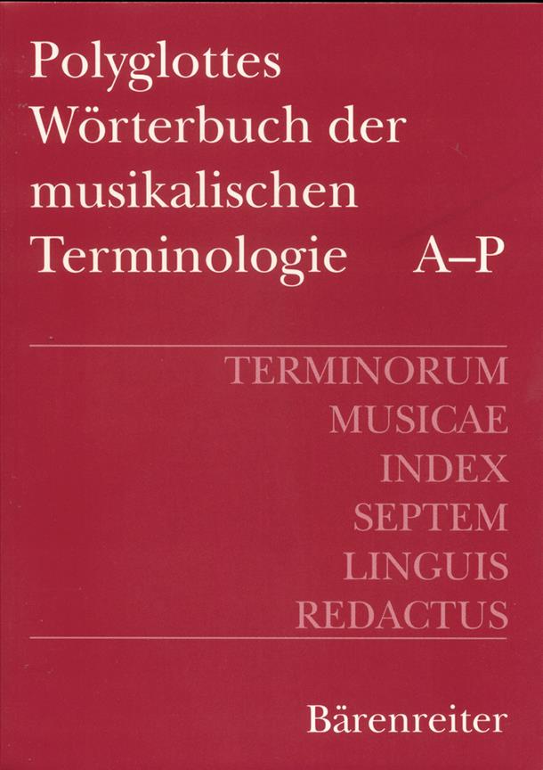 Polyglottes Worterbuch der musikalischen Term.