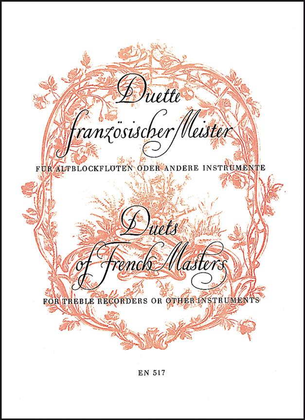 Duette franzosischer Meister für ZweiBlockfloten