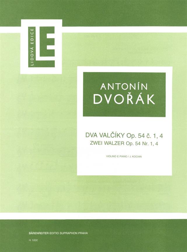 Antonín Dvorák: Zwei Walzer