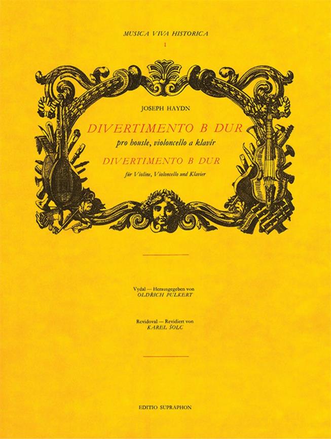 Joseph Haydn: Divertimento(for Violine, Violoncello und Klavier)