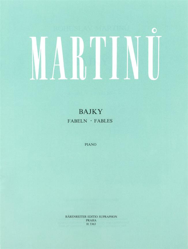 Bohuslav Martinu: Fabeln