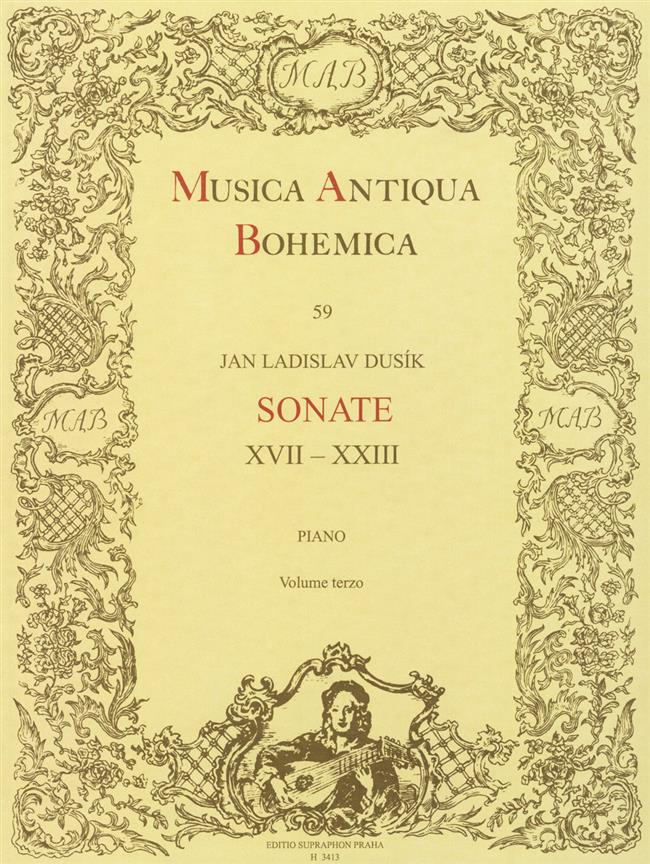 Jan Ladislav Dusík: Sonatan XVII-XXIII