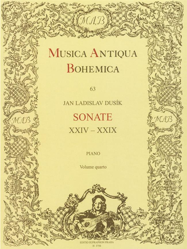 Jan Ladislav Dusík: Sonatas XXIV-XXIX