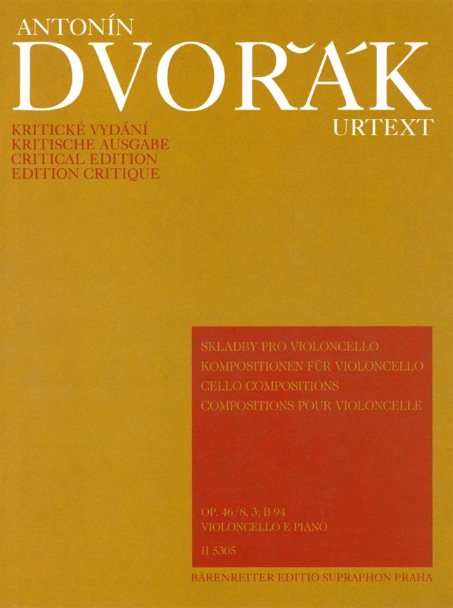 Antonín Dvorák: Kompositionen for Violoncello(Slawischer Tanz Op. 46 Nr. 8, Slawischer Tanz Op. 46 N