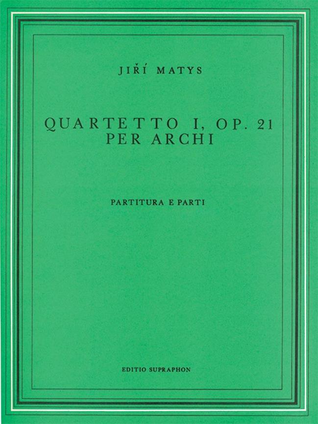 Jirí Matys: String Quartet