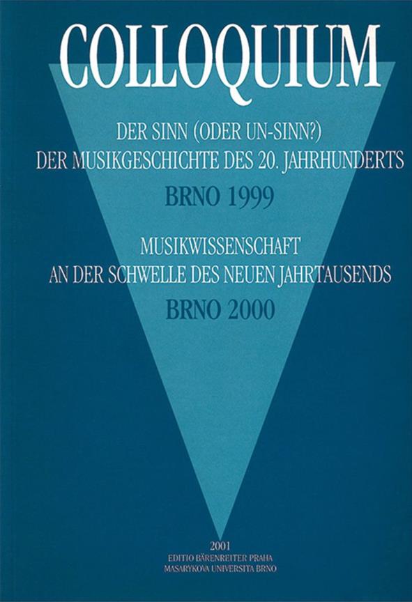 Colloquium Der Sinn [oder Un-Sinn]