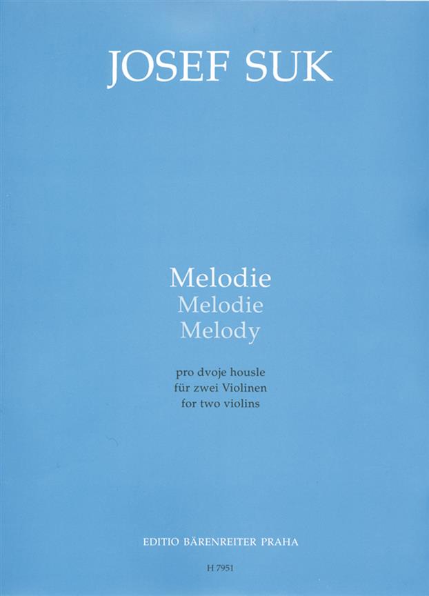 Josef Suk: Melody