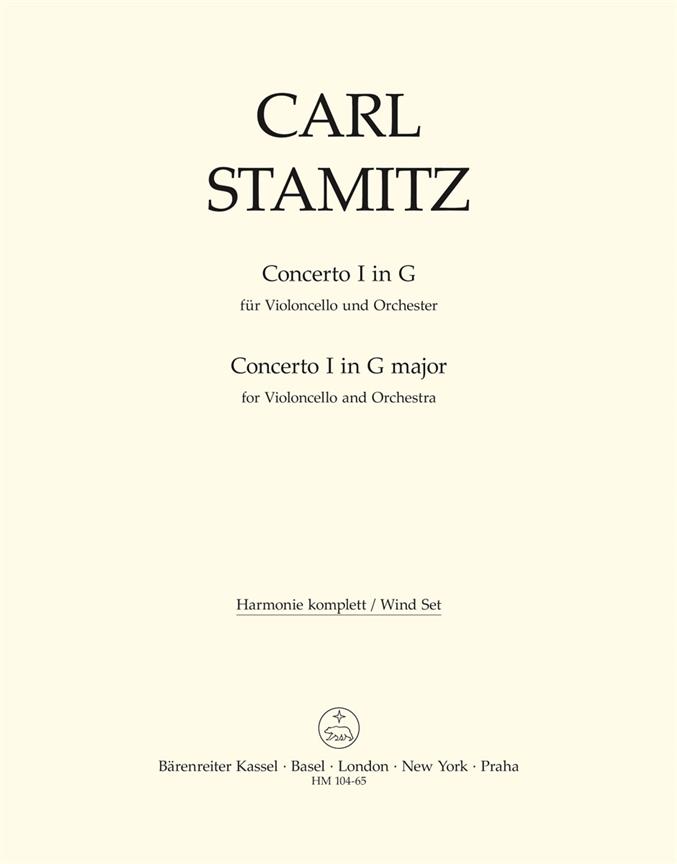 Stamitz: Violoncello-Konzert Nr.1 fuer den König von Preußen - Violoncello Concerto For The King of Prussia. No. 1