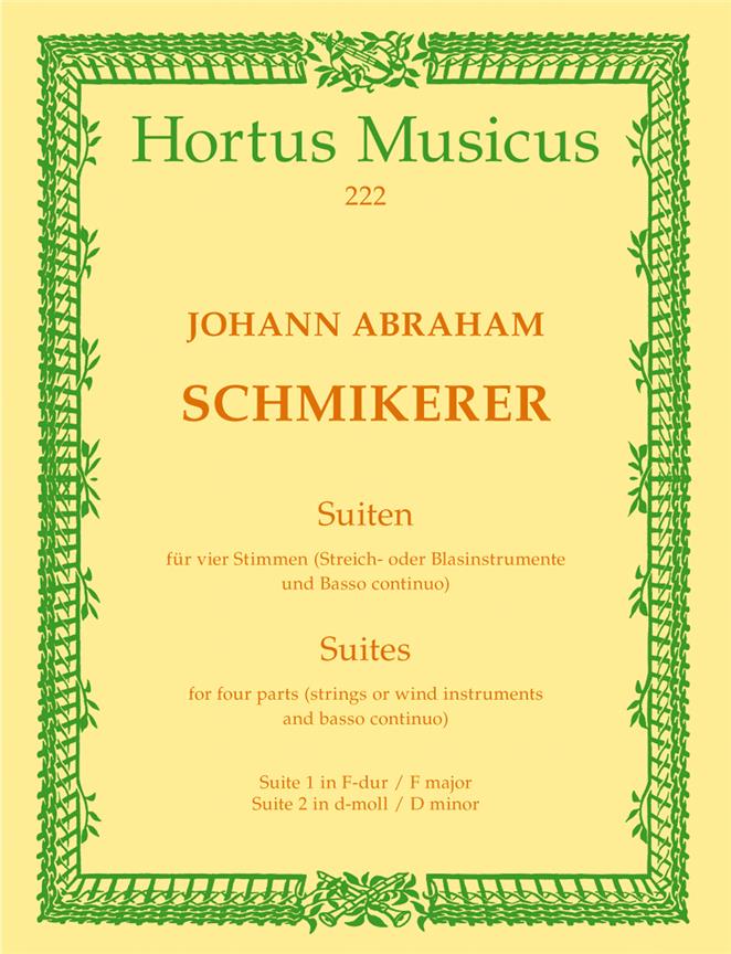 Schmikerer: Suites No.1 & 2 (F maj, D min)