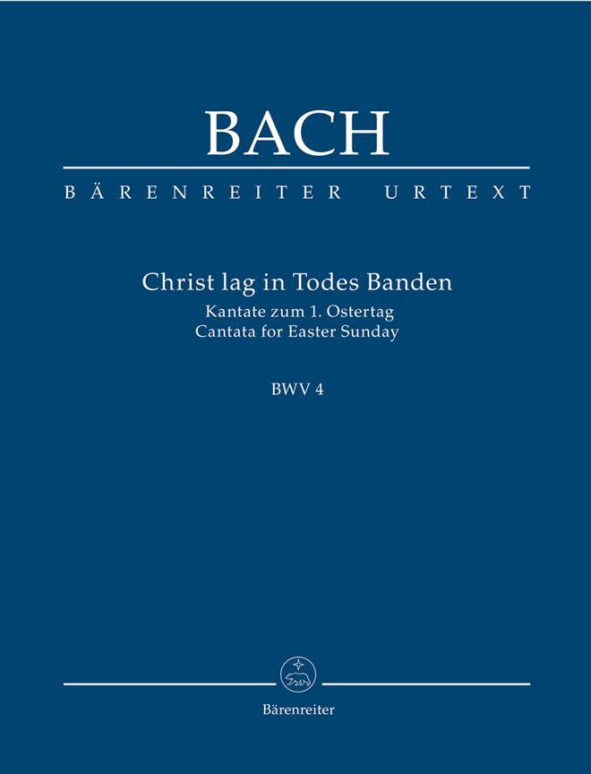 Bach: Kantate BWV 4  Christ lag in Todesbanden (Studiepartituur)
