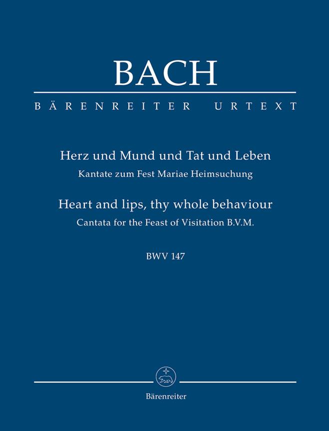 Bach: Kantate BWV 147  Herz und Mund und Tat und Leben (Studiepartituur)