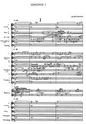 Kelterborn: Sinfonie I in drei Sätzen (1966/67)