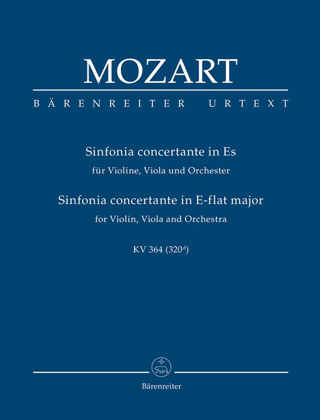 Mozart: Sinfonia concertante in Es for Violine, Viola und Orchester - Sinfonia concertante in E-flat major for Violin, Viola and Orchestra