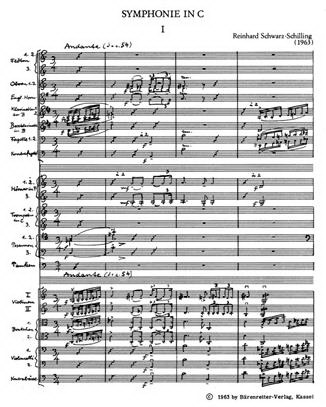 Schwarz-Schilling: Symphonie in C (1963)