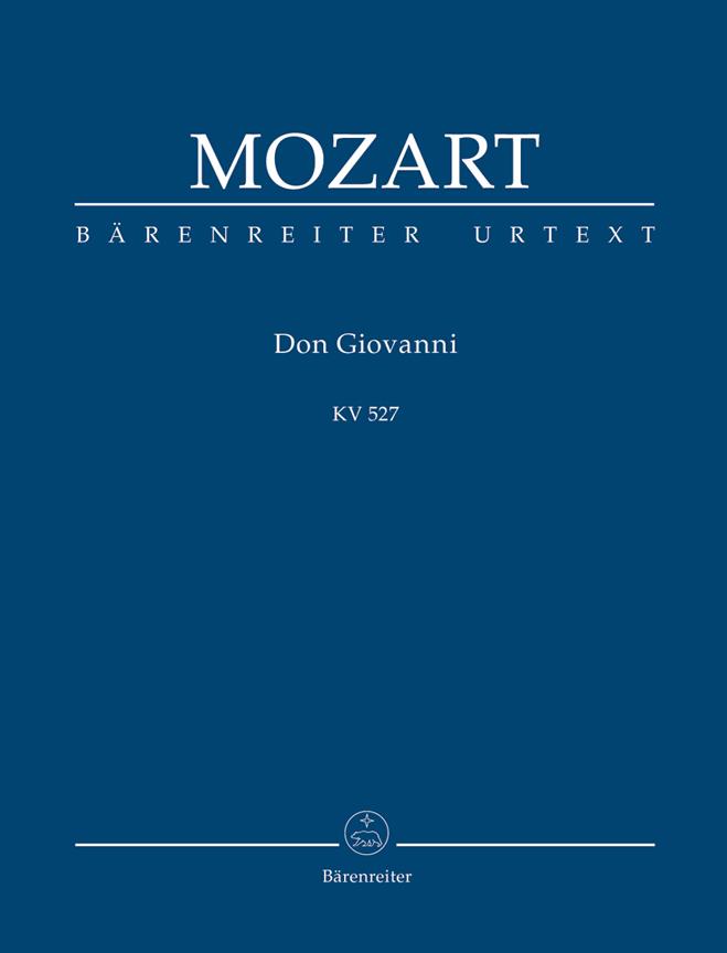 Mozart: Don Giovanni - Il dissoluto punito o sia Il Don Giovanni (Studiepartituur)