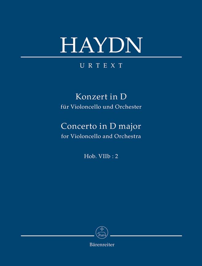 Haydn: Konzert in D for Violoncello und Orchester - Concerto in D major for Violoncello and Orchestra