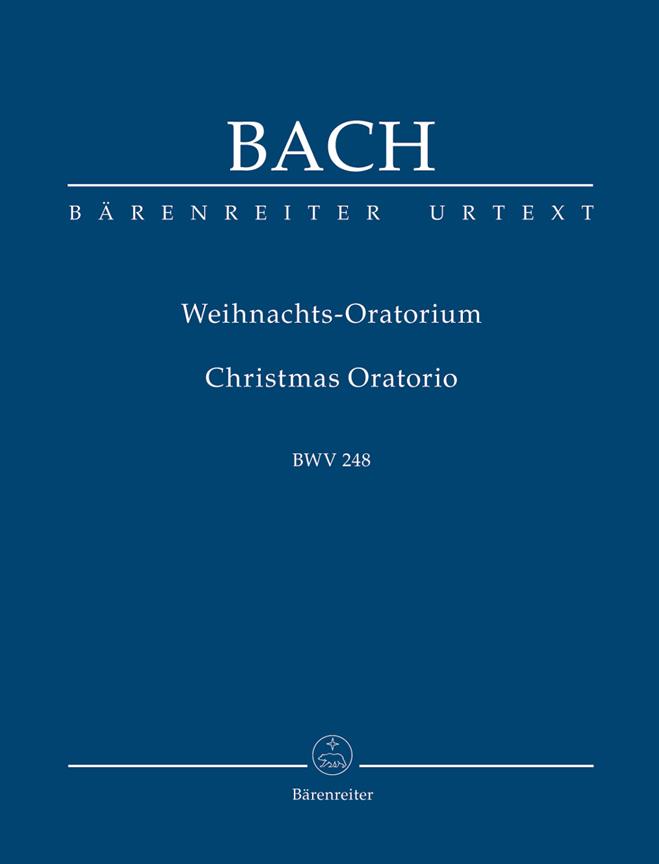 Bach: Weihnachtsoratorium - Christmas Oratorio BWV 248 (Studiepartituur)