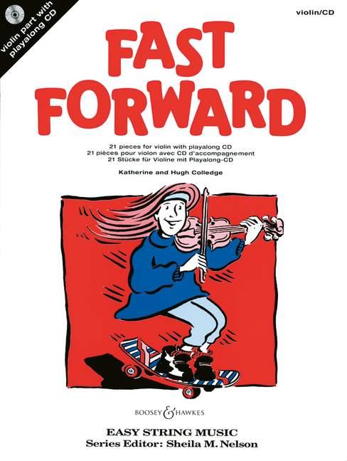 Katherine Colledge: Fast fuerward Violin (Book/CD)