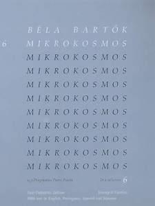 Bela Bartok: Mikrokosmos Vol. 6