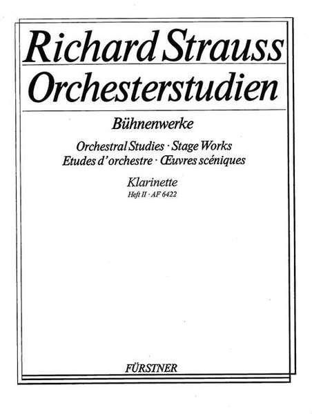 Carl Essberger: Orchestral Studies: Klarinette Band 2