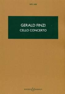 Gerald Finzi: Cello Concerto Op. 40