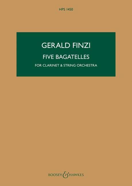 Five Bagatelles Op. 23a