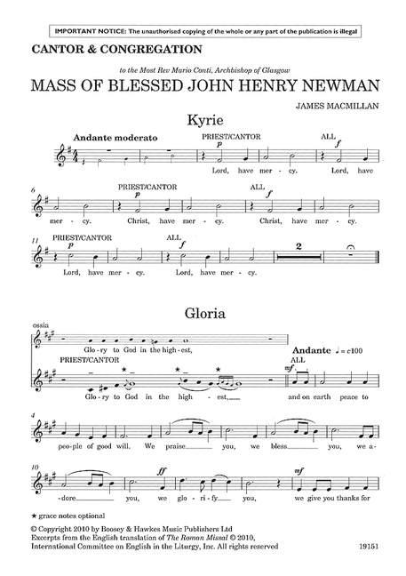 James MacMillan: Mass of Blessed John Henry Newman