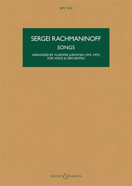 Sergei Rachmaninoff: Songs