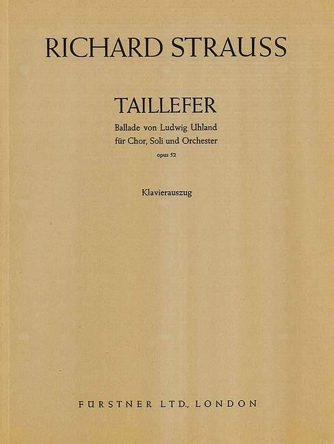 Richard Strauss: Taillefer op. 52