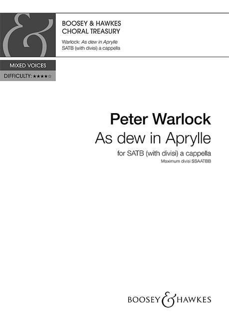 Peter Warlock: As Dew In Aprylle