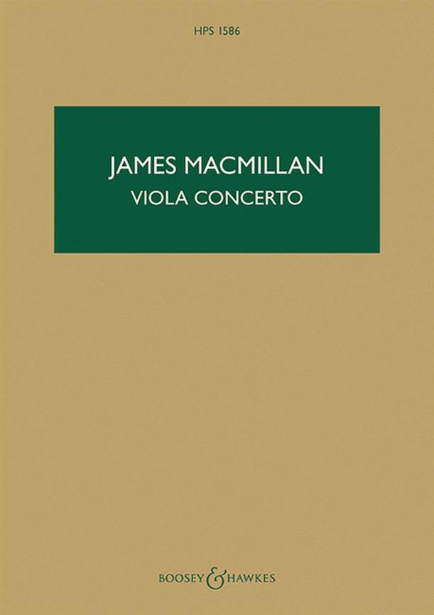 James MacMillan: Viola Concerto