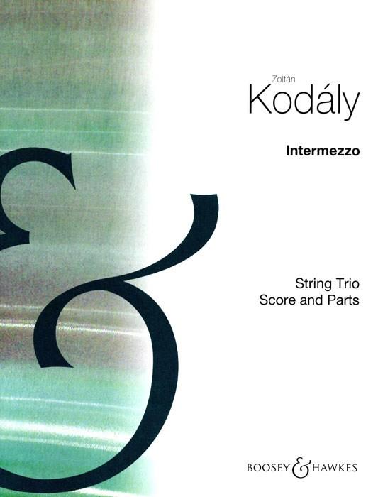 Zoltan Kodaly: Intermezzo per Trio d'Archi