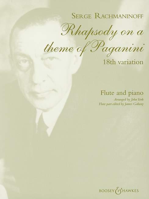 Sergei Rachmaninoff: Rhapsodie über ein Thema von Paganini