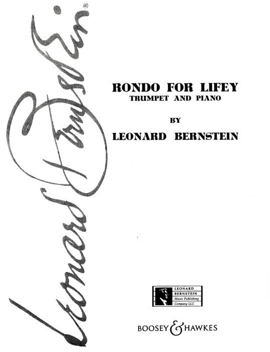 Bernstein: Rondo For Lifey