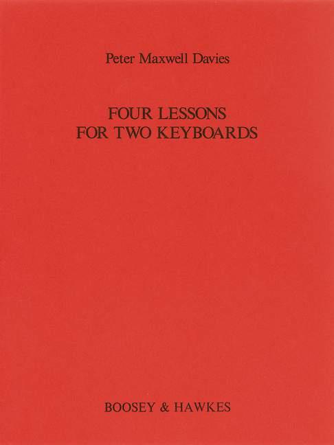 Sir Peter Maxwell Davies: Four Lessons for two Keyboards